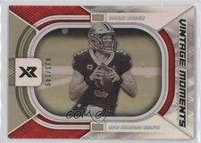 2021 Panini XR Vintage Moments Red 33/149 Drew Brees #VM-1 1n1m
