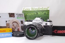 Near MINT Canon AE-1 Program Silver w/ Zoom Lens FD 35-70mm f/4 From Japan