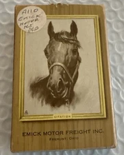 Vintage Redi-slip Playing Cards Emick Motor Freight Inc