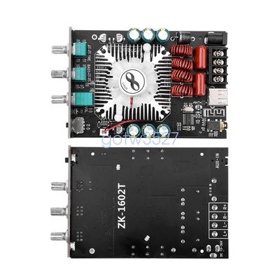 ZK-1602T TDA7498E 2.0Channel Bluetooth Amplifier Board 160W+160W Audio Amplifier