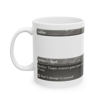 MTG Gamer Mug   Magic the Gathering Ceramic Coffee & Tea Cup