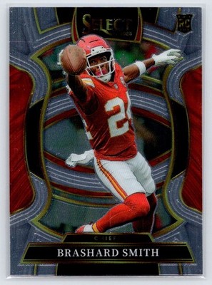 2025 Panini Select #9 Brashard Smith RC Chiefs