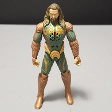 DC AQUAMAN 6" TALKING HEROES  JUSTICE LEAGUE INTERACTIVE ACTION FIGURE. 
