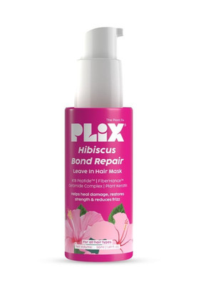 PLIX Hibiscus Bond Repair Leave-In Hair Mask 50gm Repairs Damage & Reduces Frizz