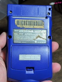 Nintendo Game Boy Color Pok&eacute;mon Grape Console - Cleaned, Tested And 100% Funct