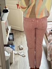 Pantalon Jeans Skinny Taille Basse Sezane W29 - Coupe 7/8 Stretch, Bleu, Occasion Très Bon état