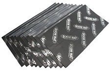 Boom Mat Sound Deadening Material with Adhesive 12.5" x 24" Pack of 10