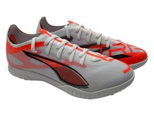 Puma Men's Ultra 5 Play Turf White/Red, US 7.5