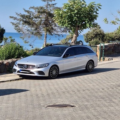 Roof Racks Cross Bars For Mercedes C Class Estate S206 2021 2025