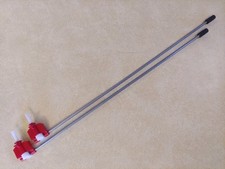 Set of 2 Stiga Play Off Hockey TableTop Control Rod Right Defenseman Stanley Cup