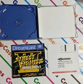 SEGA DREAMCAST STREET FIGHTER III DOUBLE IMPACT MINT ITA EU COMPLETE