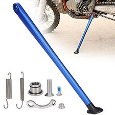 CNC Dirt Bike Side Stand Kickstand,Surface Anodizing and Blue