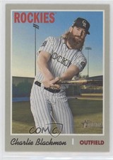 2019 Topps Heritage High Number SP Charlie Blackmon #471 0c2