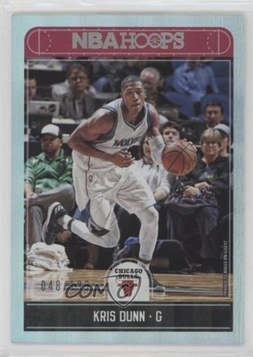2017-18 Panini NBA Hoops Silver 48/199 Kris Dunn #221 fm0