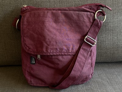 Peak Gear Maroon Crossbody Purse With adjustable Strap RFID