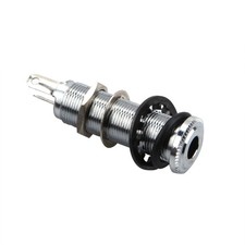 New 3 pole Stereo 1/4" 6.35mm Barrel Jack Socket for Ibanez Guitar Bass 3Pin