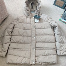 Image of Brand New with Tags, Barbour Coast To Country Quilted Jacket, Beige, Size 12