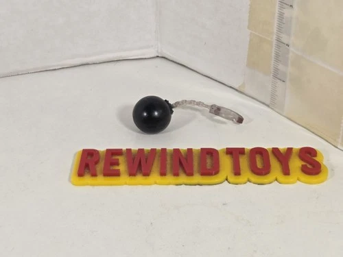 Vintage Teenage Mutant Ninja Turtles Killer Bee Ball Chain Accessory TMNT