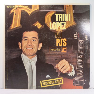 2 LP LOT Trini Lopez at PJ's LP & More Trini Lopez at PJ's