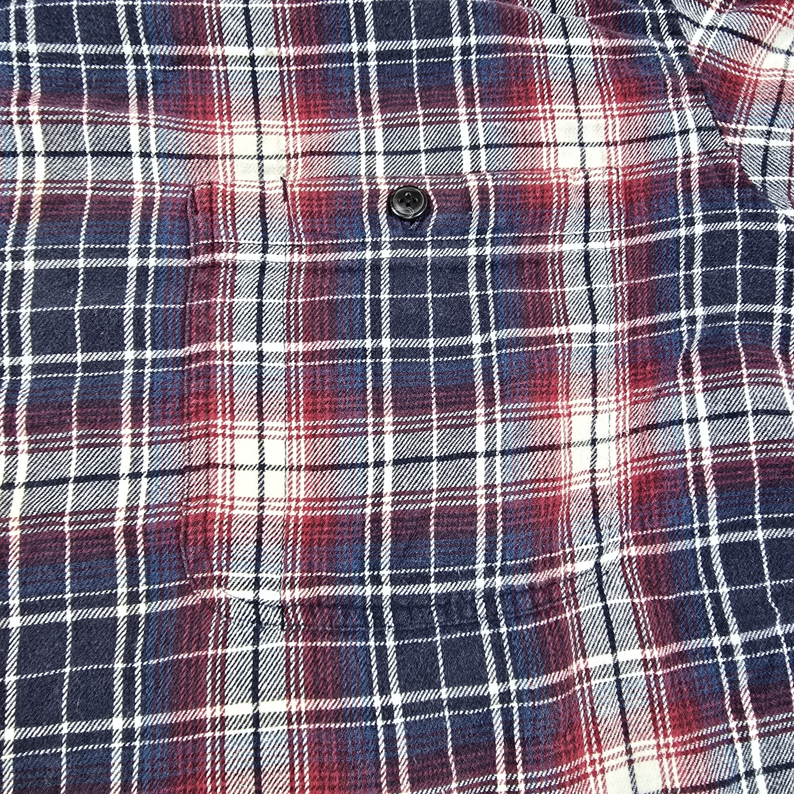 Basic Editions Classic Fit Button-Down Flannel Sh… - image 4