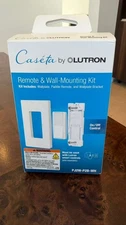 NEW SEALED Lutron Caseta Remote & Wall Mounting Kit  PJ2W-P2B-WH-R *LOW PRICED
