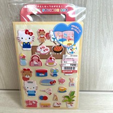 Sanrio Hello Kitty Sticker Set - Reusable, Unopened, Kitty's Room Design