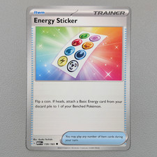 Pokemon TCG Item Card - Energy Sticker 159/165 | Scarlet & Violet—151 MEW