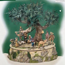 Dept 56 REVOLVING NATIVITY SCENE Little Town of Bethlehem #56.59813 NIB 2002