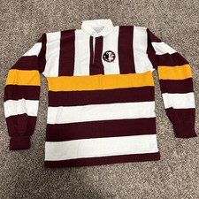 New Vintage 90s Florida State Seminoles Football M Rugby Shirt MADE IN USA