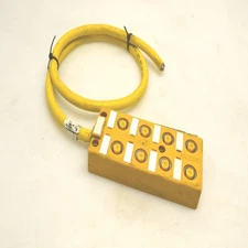 Turck Model VB 80-5 Female Euro Fast 8 Port Cable Conductor Junction Box