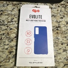 Tech21 EvoLite Series Gel Case for TCL STYLUS 5G - Blue
