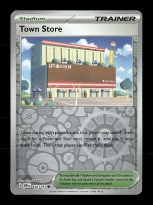 Town Store 196/197 Obsidian Flames Reverse Holo NM/M Pokemon