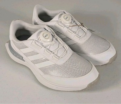 adidas S2G SL BOA 25 Women's Golf Shoes White/Gray Synthetic Mesh BOA US 7.5