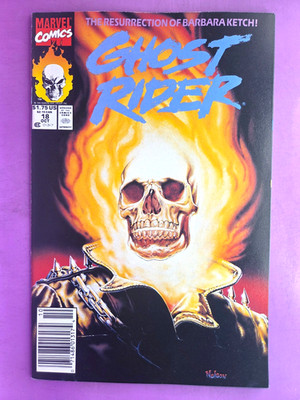 GHOST RIDER   #18    FINE/VF      1991   B&B COMBINE SHIPPING