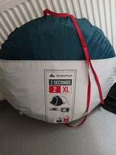 QUECHUA Instant 2-person camping tent, 2 Seconds Fresh & Black