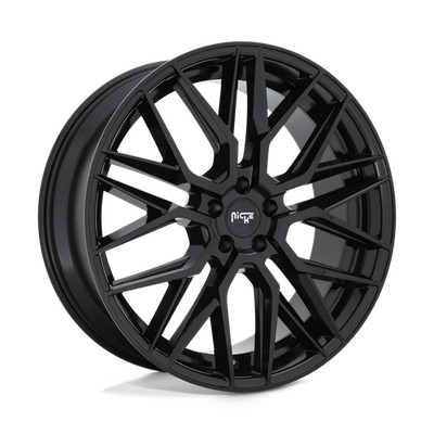 22x9 Niche Wheels M224 Gamma Gloss Black Rims 5x120 ET+38 (1pc)
