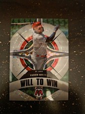 2022 Panini Mosaic Will to Win Yadier Molina #WW-1 Green Mosaic Prizm (31)