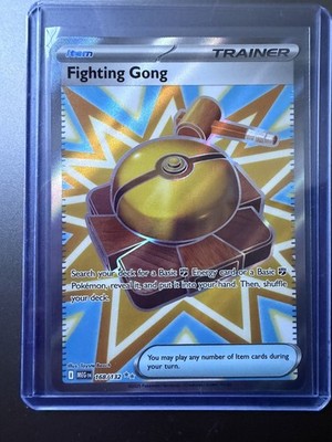 Fighting Gong 168/132 Ultra Rare Full Art Pokemon Mega Evolution ENG NM