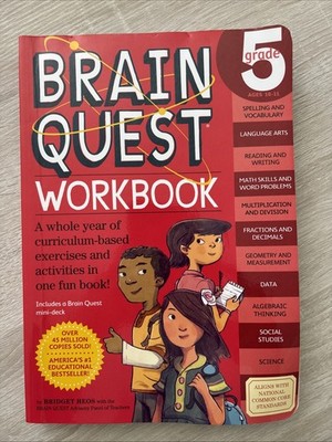 Brain Quest Workbook: Grade 5