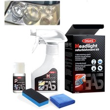 Automotive Headlamp Restoration Fluid Oxidized, Headlight Refurbishment Kit,