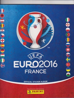 PANINI Euro 2016 France 16 - Leeralbum + komplettersatz lohse  Wie NEU...