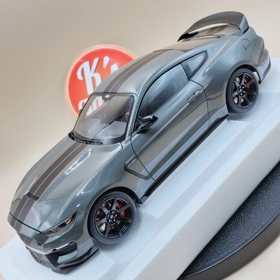 AUTOart 1/18 Ford Mustang Shelby GT-350R Lead Foot Grey Black Stripes 72930