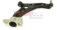 Lenker RadaufhÄNgung Vorne Rechts Unten Metzger 58079002 FÜR Seat Skoda VW