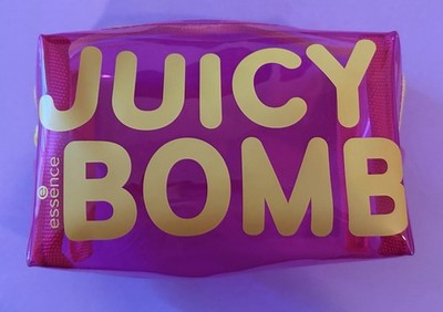 essence JUICY BOMB Make Up Bag Kosmetiktasche 01 Juicy Journey 1 Stück pink gelb