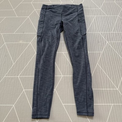 Lululemon Speed Up Tight *Full-On Luxtreme Brushed Size 8 Heathered Gray LW5AYZS