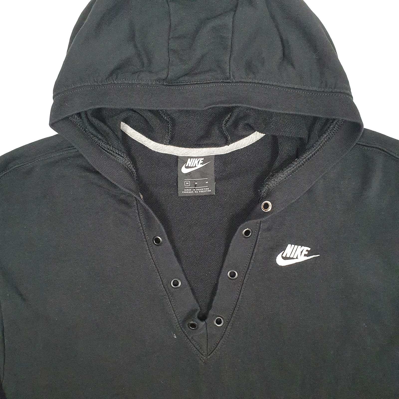 NIKE Hoodie Cotton Jumper Sweatshirt Mens M image 2