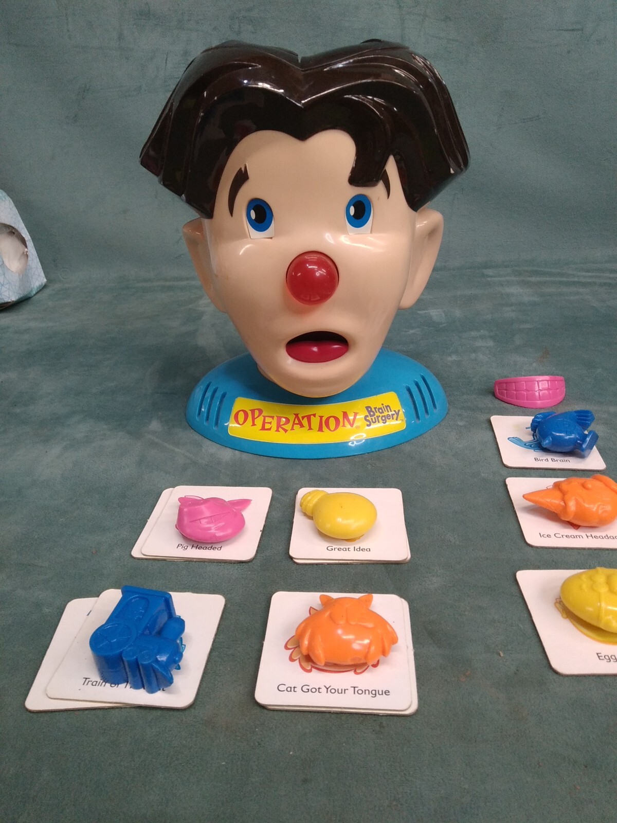Vintage Operation Brain Surgery Game Electronic 2001 missing pcs | eBay