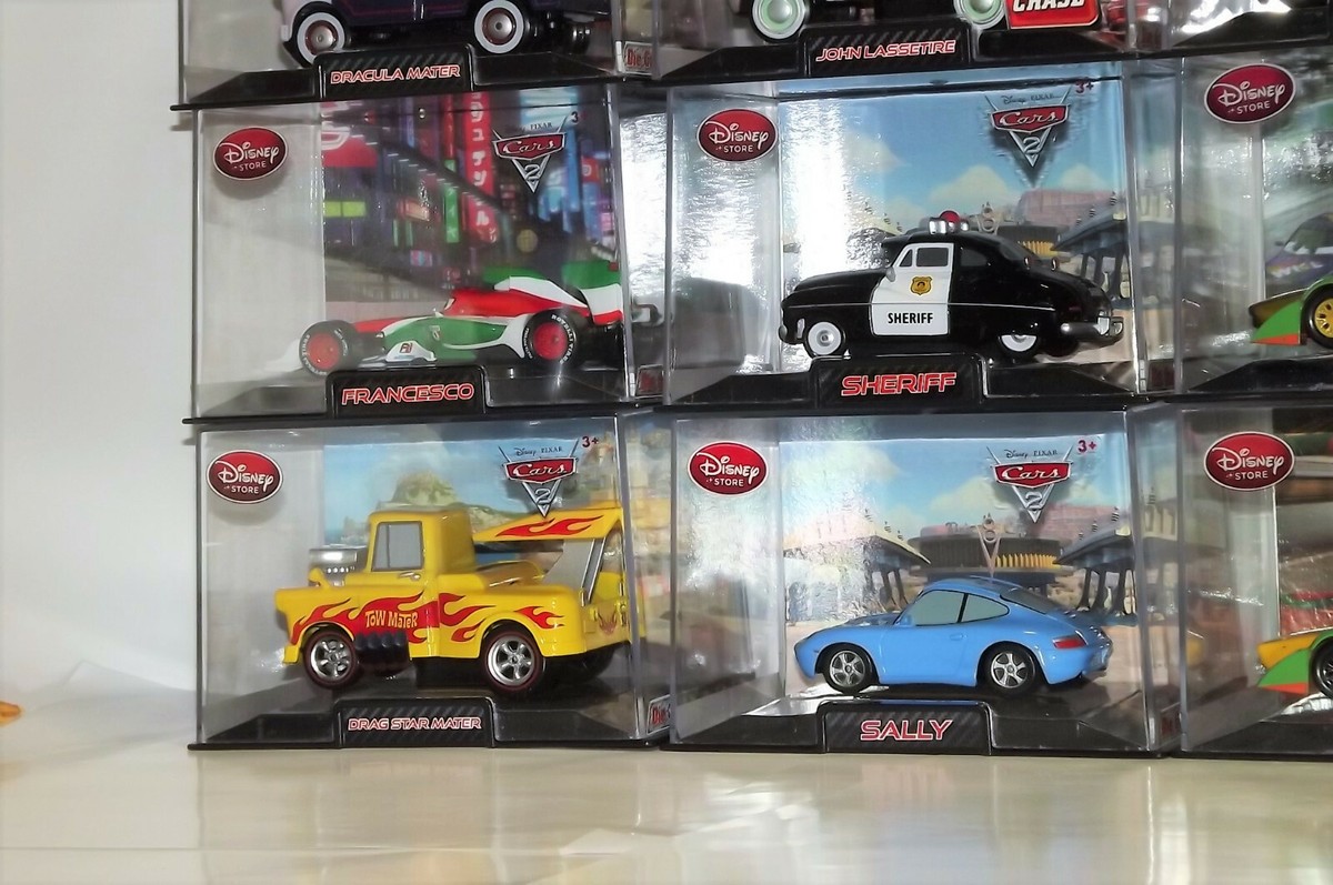 LOT 16 DISNEY CARS TACO TRUCK RESCUE MATER TOKYO MATER DRACULA