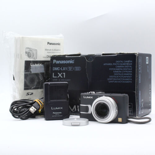 Panasonic Lumix DMC-LX1 8,4Mp 4x Digital Camera Grey N°EP6EB02394R - Excellent ! - Zdjęcie 1 z 10