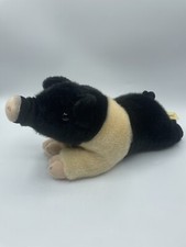 Miyoni By Aurora Plush Pig 12" Hamsphire Piglet Stuffed Animal Toy
